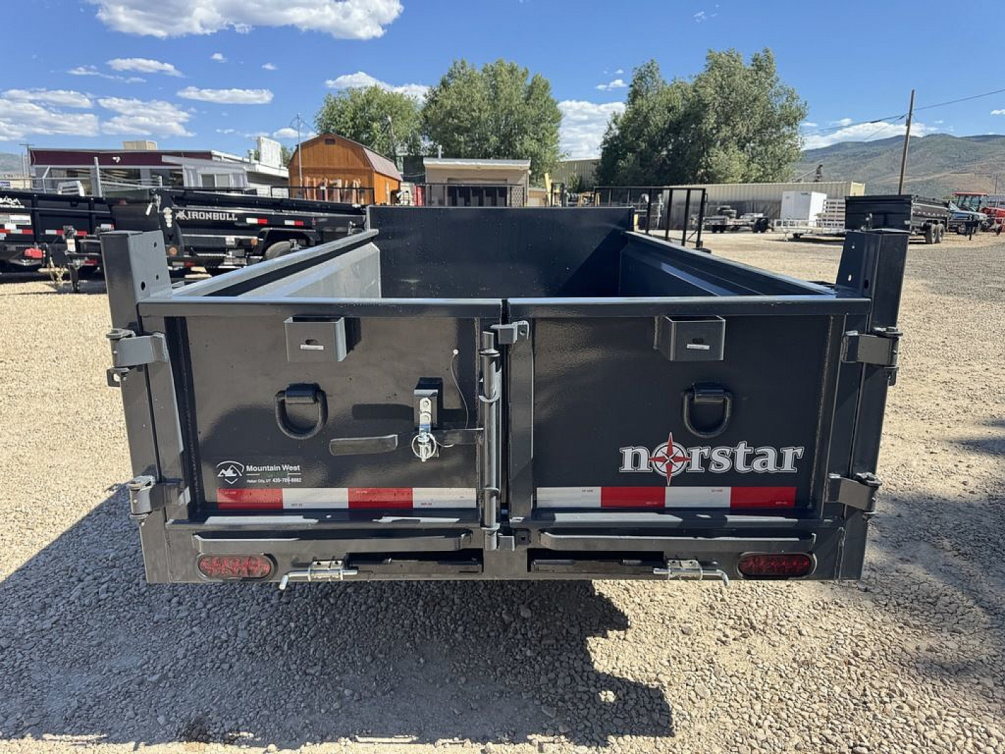 New 2027 Norstar 5X10-7K Single Axle Dump Trailer