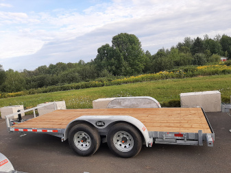 New 2025 LWL Trailers 16' x 81'' Heavy LT Utility Trailer
