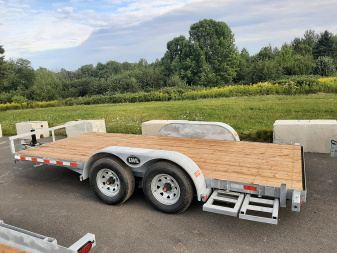 New 2025 LWL Trailers 16' x 81'' Heavy LT Utility Trailer