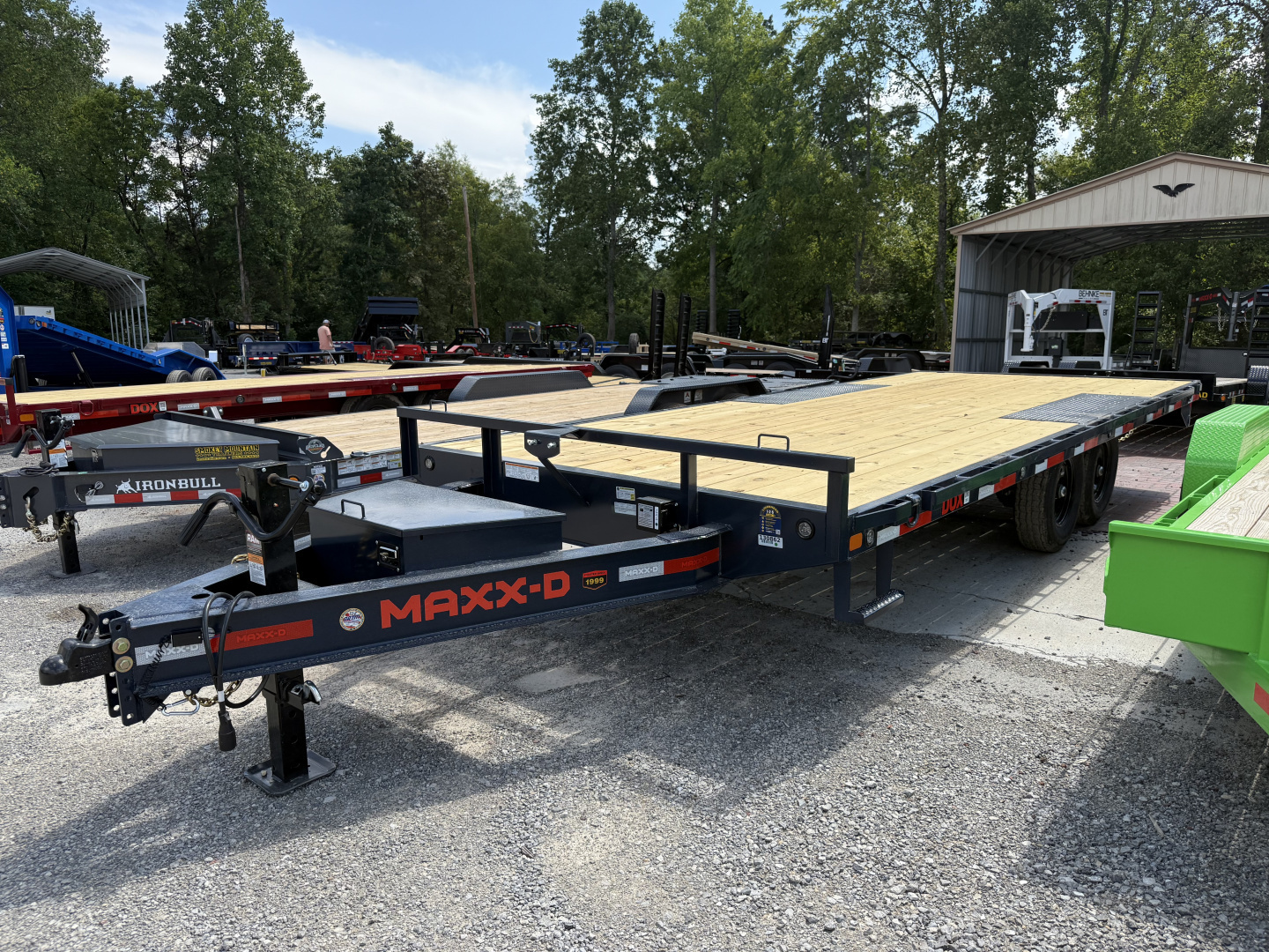 New 2025 MAXX-D DOX 14K 20' Equipment Trailer