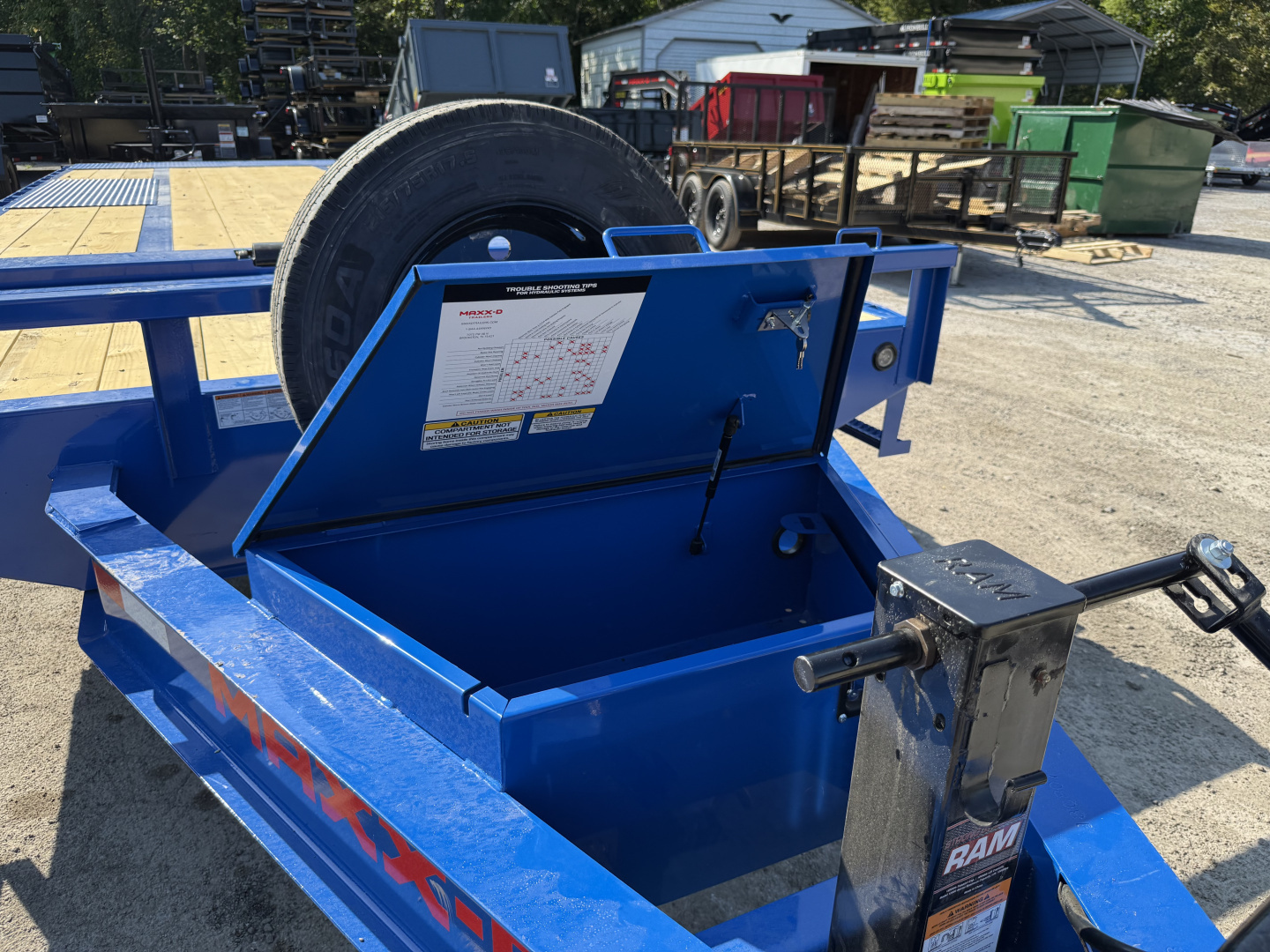 New 2025 MAXX-D GOX 17K TILT 20+4 Equipment Trailer