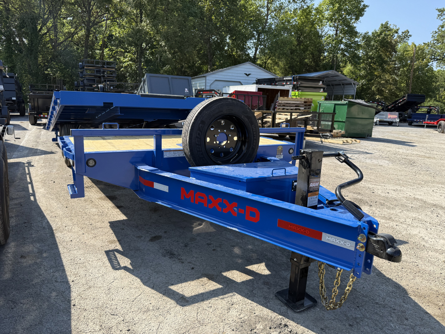 New 2025 MAXX-D GOX 17K TILT 20+4 Equipment Trailer