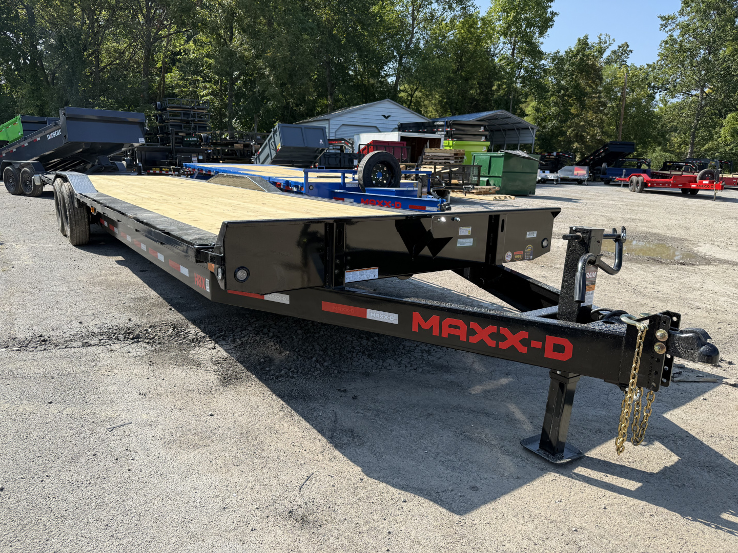 New 2025 MAXX-D H8X 14K 32' BUGGY Equipment Trailer