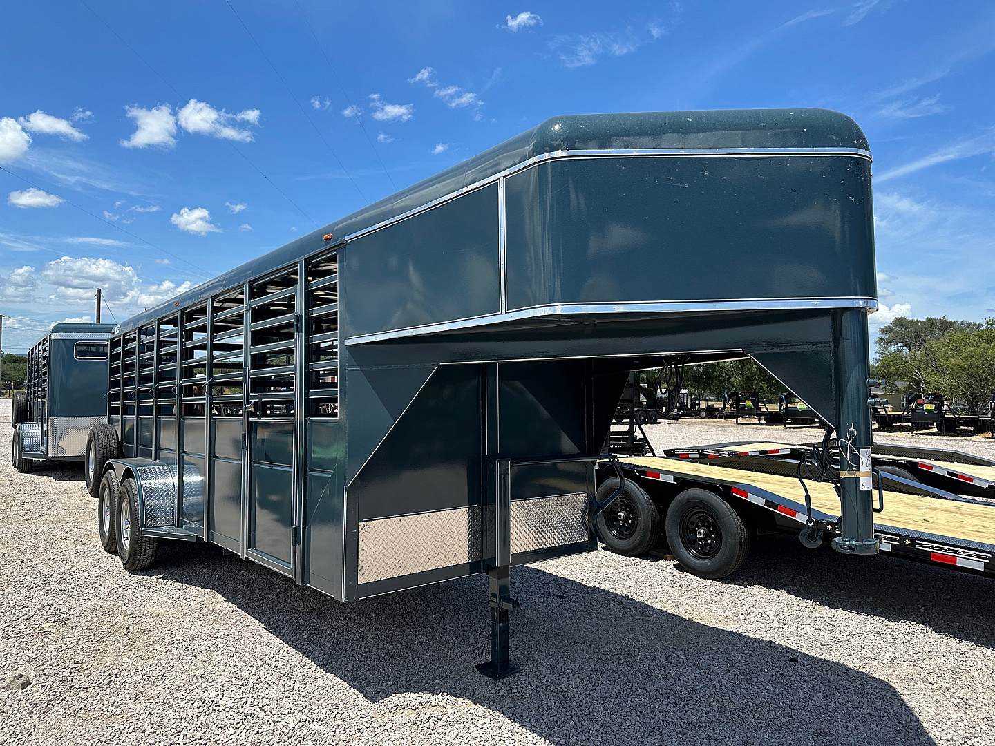 Used 2025 Calico - 20' X 6' X 6'6 - Ranch King Stock Trailer