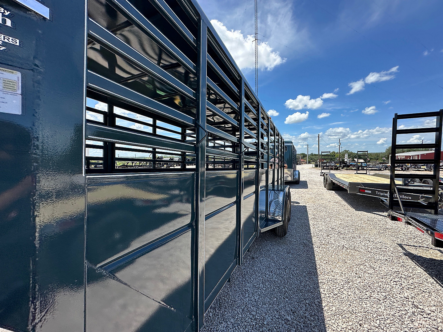 Used 2025 Calico - 20' X 6' X 6'6 - Ranch King Stock Trailer