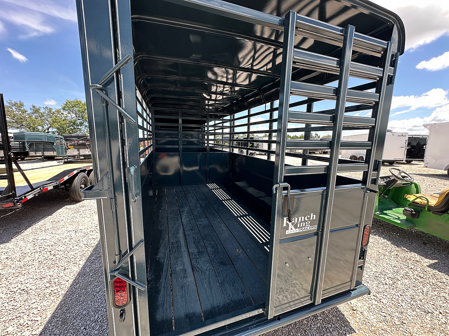 Used 2025 Calico - 20' X 6' X 6'6 - Ranch King Stock Trailer