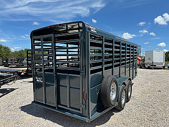 Used 2025 Calico - 20' X 6' X 6'6 - Ranch King Stock Trailer