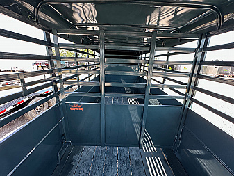 Used 2025 Calico - 20' X 6' X 6'6 - Ranch King Stock Trailer