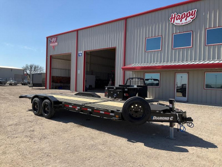 New 2026 Diamond C 82 x22' BP Hydraulically Dampened Tilt - HDT210 Pacesetter Edition