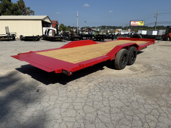 New 2025 MAXX-D T8B 18K 24' JACKS TORSION DOF S Equipment Trailer