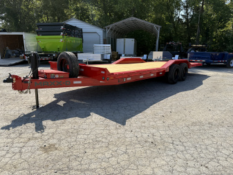 New 2025 MAXX-D T8B 18K 24' JACKS TORSION DOF S Equipment Trailer