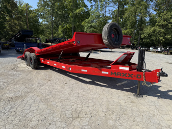 New 2025 MAXX-D T8B 18K 24' JACKS TORSION DOF S Equipment Trailer
