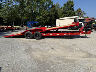 New 2025 MAXX-D T8B 18K 24' JACKS TORSION DOF S Equipment Trailer