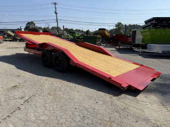 New 2025 MAXX-D T8B 18K 24' JACKS TORSION DOF S Equipment Trailer