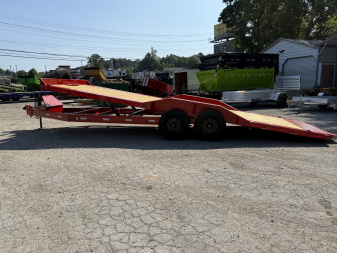 New 2025 MAXX-D T8B 18K 24' JACKS TORSION DOF S Equipment Trailer