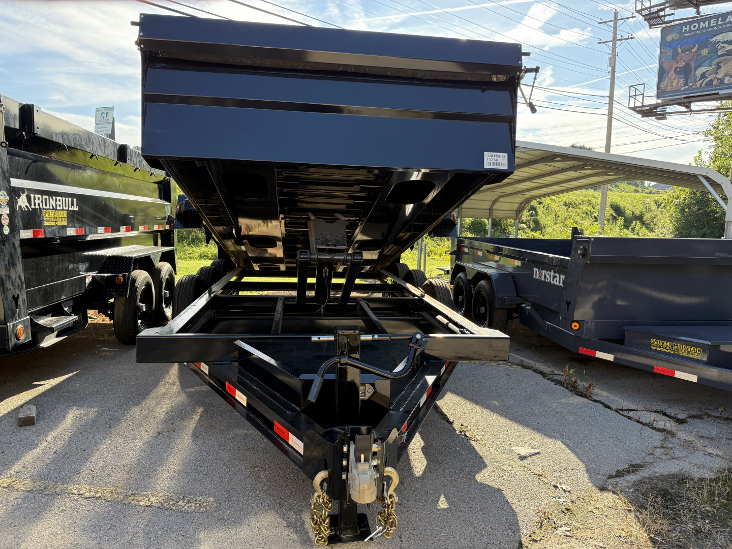 New 2026 Iron Bull DTB 83X16 3 AXLE DUMP Dump Trailer