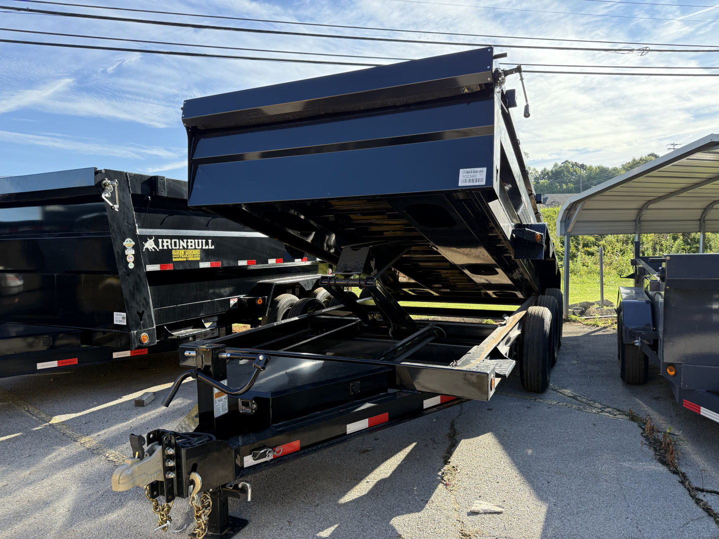 New 2026 Iron Bull DTB 83X16 3 AXLE DUMP Dump Trailer