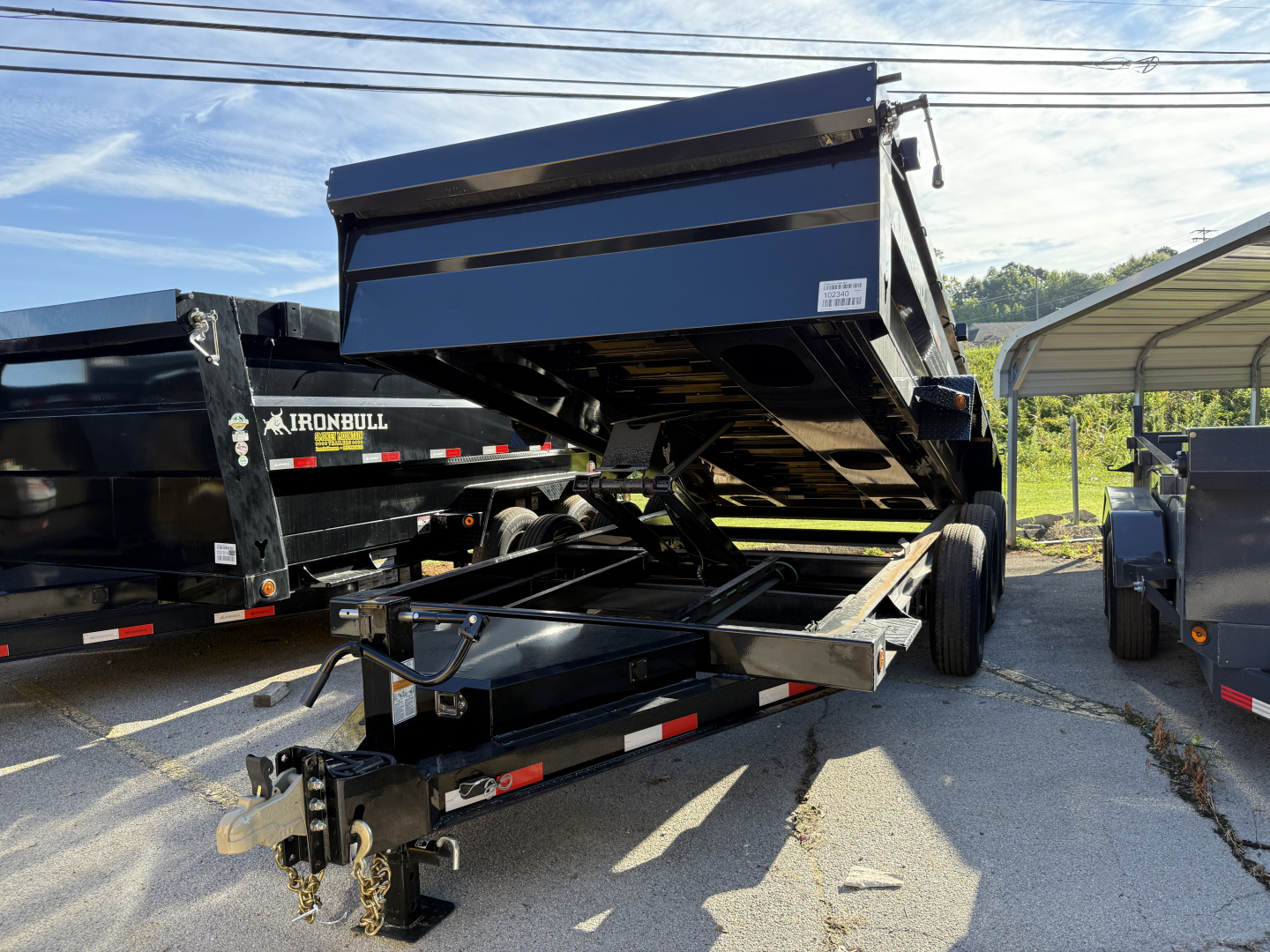 New 2026 Iron Bull DTB 83X16 3 AXLE DUMP Dump Trailer