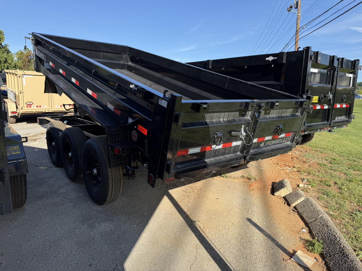 New 2026 Iron Bull DTB 83X16 3 AXLE DUMP Dump Trailer