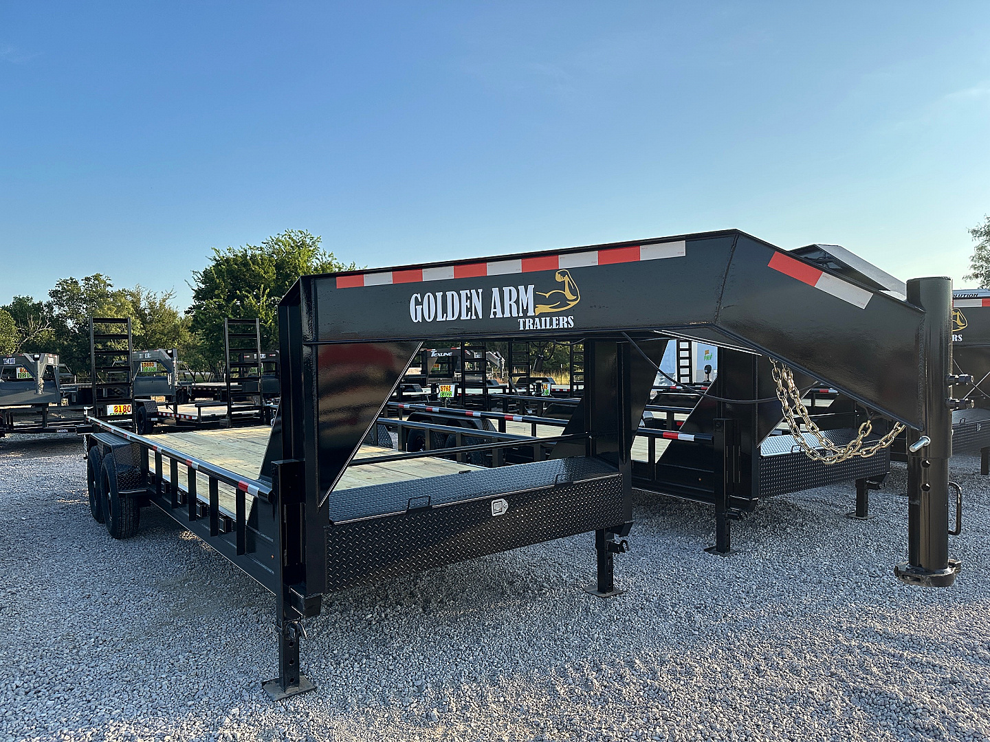 New 2025 Golden Arm Trailers 83" x 24' LowBoy Equipment