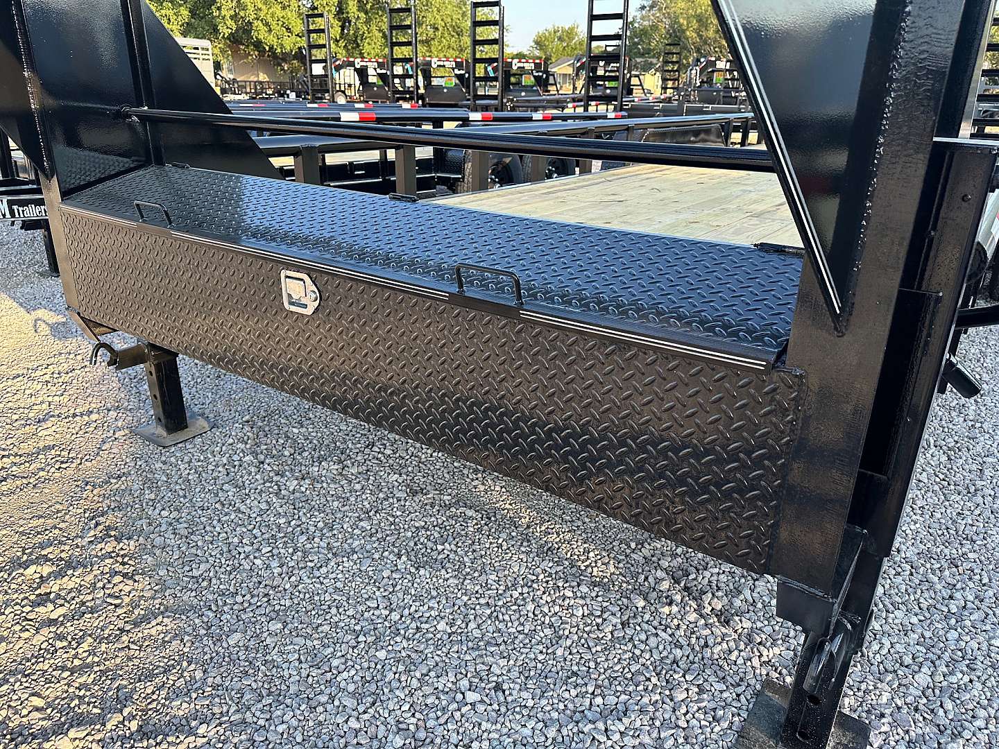 New 2025 Golden Arm Trailers 83" x 24' LowBoy Equipment