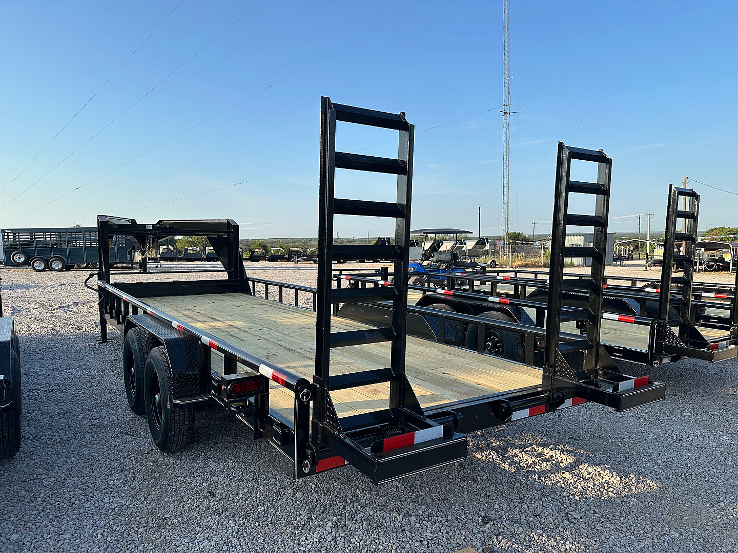 New 2025 Golden Arm Trailers 83" x 24' LowBoy Equipment