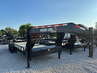 New 2025 Golden Arm Trailers 83  x 24' LowBoy Equipment