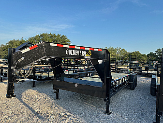 New 2025 Golden Arm Trailers 83" x 24' LowBoy Equipment