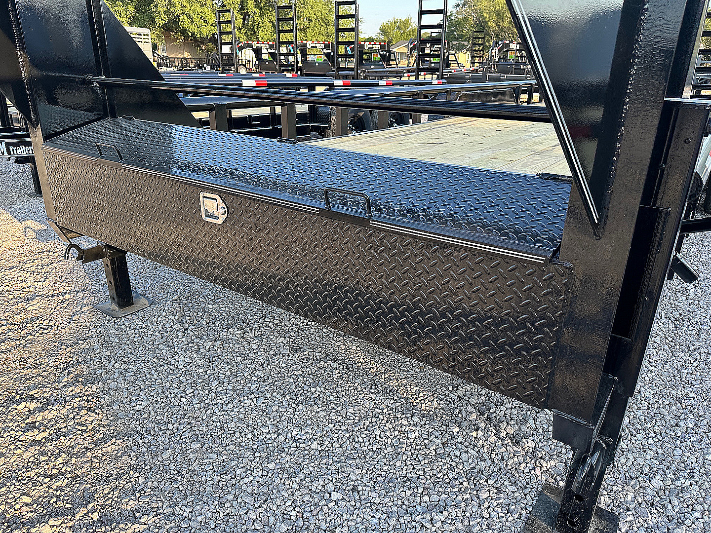 New 2025 Golden Arm 83" x 22' LowBoy Equipment Trailer