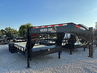 New 2025 Golden Arm 83  x 22' LowBoy Equipment Trailer