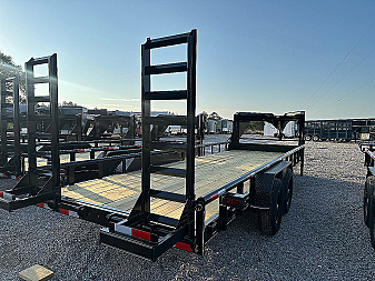 New 2025 Golden Arm 83" x 22' LowBoy Equipment Trailer