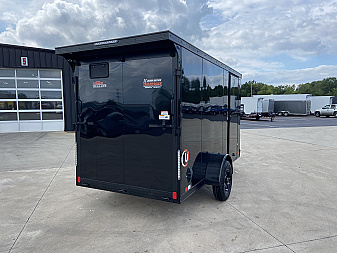 New United 12' UJ V-Nose Enclosed Cargo Trailer