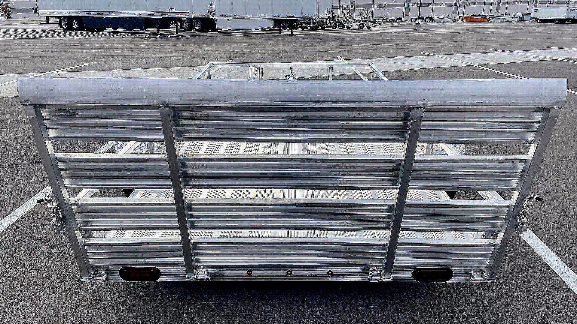 New 76"x 12' Single Axle Aluminum Utility Trailer