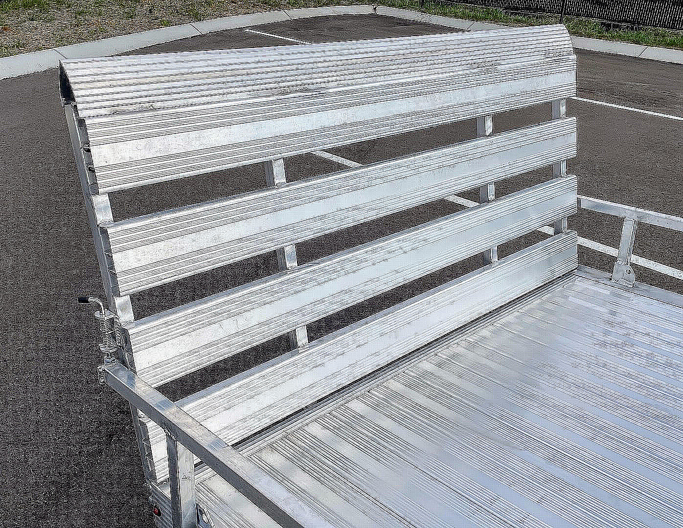 New 76"x 12' Single Axle Aluminum Utility Trailer