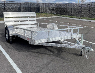 New 76 x 12' Single Axle Aluminum Utility Trailer