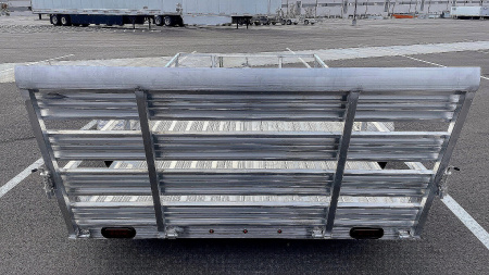 New 76"x 12' Single Axle Aluminum Utility Trailer