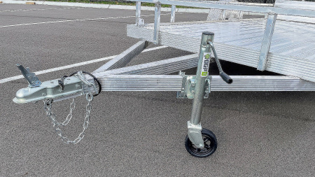 New 76"x 12' Single Axle Aluminum Utility Trailer