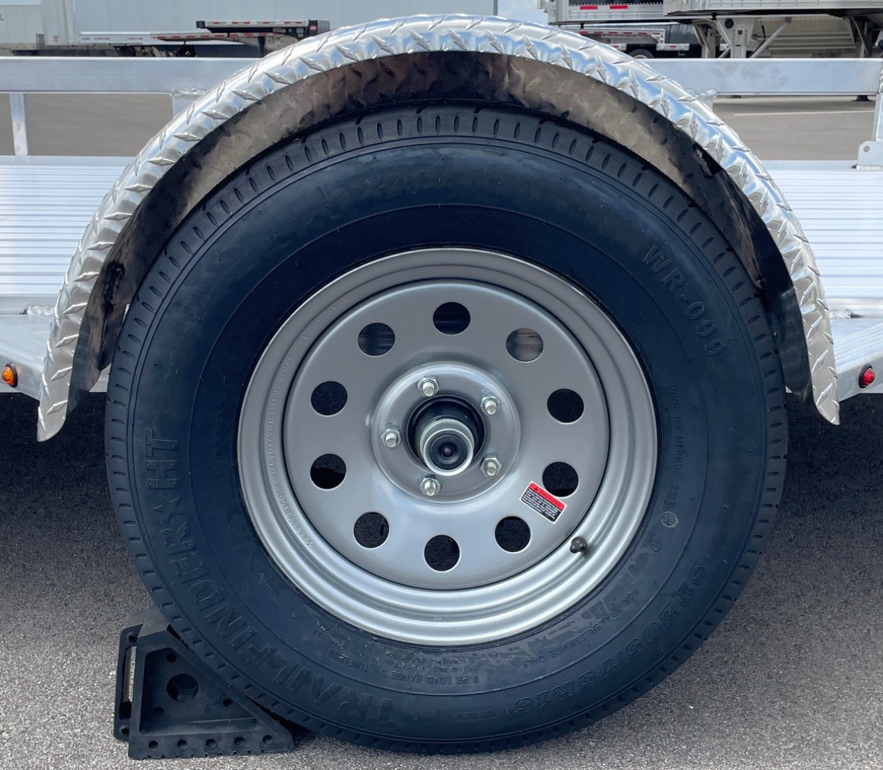 New 76"x 12' Single Axle Aluminum Utility Trailer