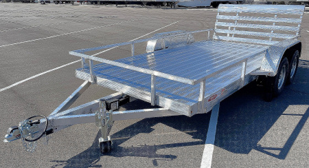 New 2026 Cherokee 14' Tandem Axle Aluminum Utility Utility Trailer