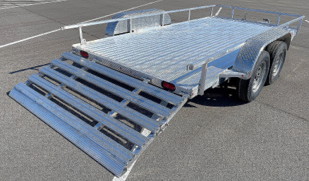 New 2026 Cherokee 14' Tandem Axle Aluminum Utility Utility Trailer