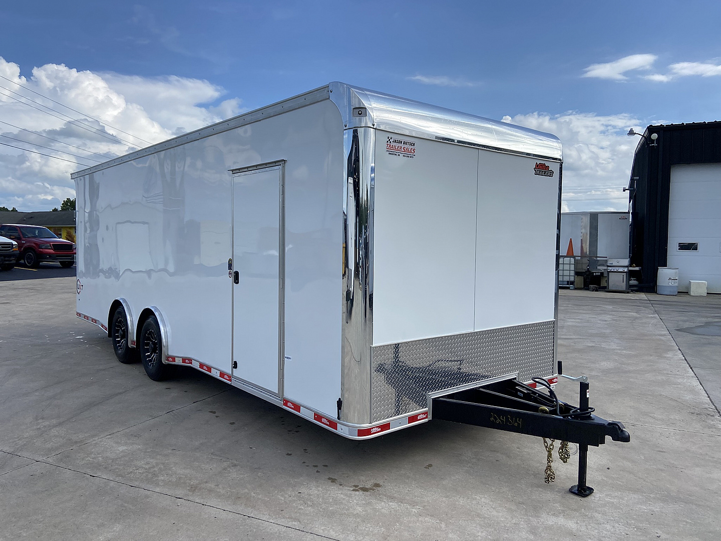 New United 24' UXT Enclosed Race Trailer