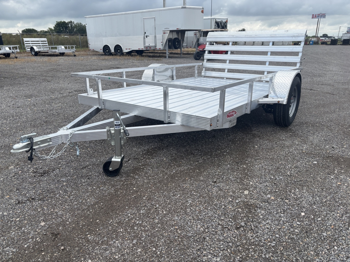 New 2025 Cherokee 10' LP76x10-35 Utility Trailer