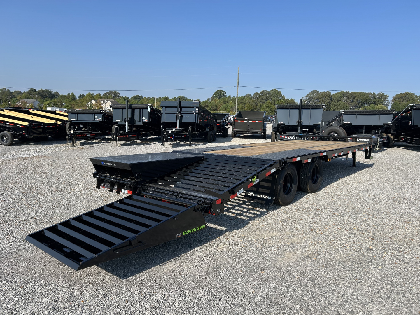 New 2026 Load Trail Flatbed Trailer | 102" x 25' | 24K GVWR