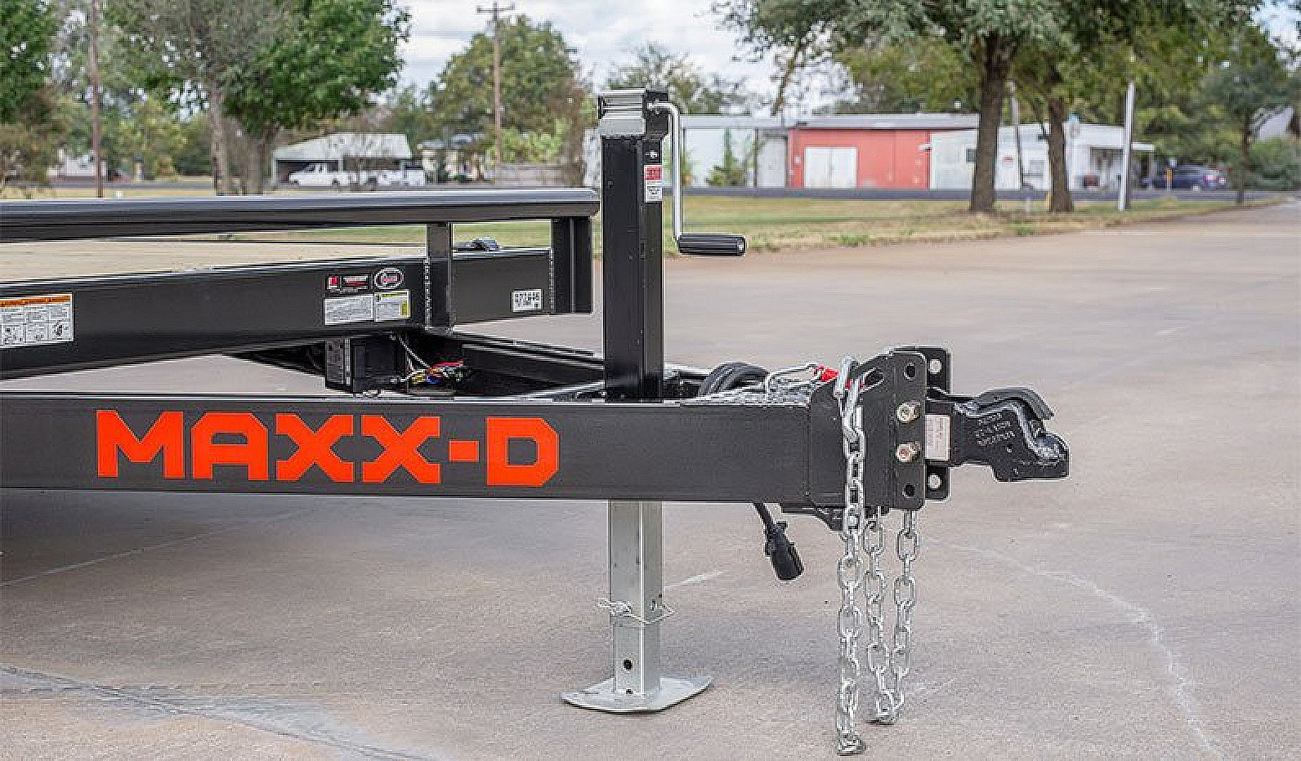 New 2026 MAXX-D 83X24 7K C4X Car Hauler / Racing Trailer / UTV Trailer / Black Powder Coated / 3500# Axles / 5ft Stow Away C-Channel Ramps