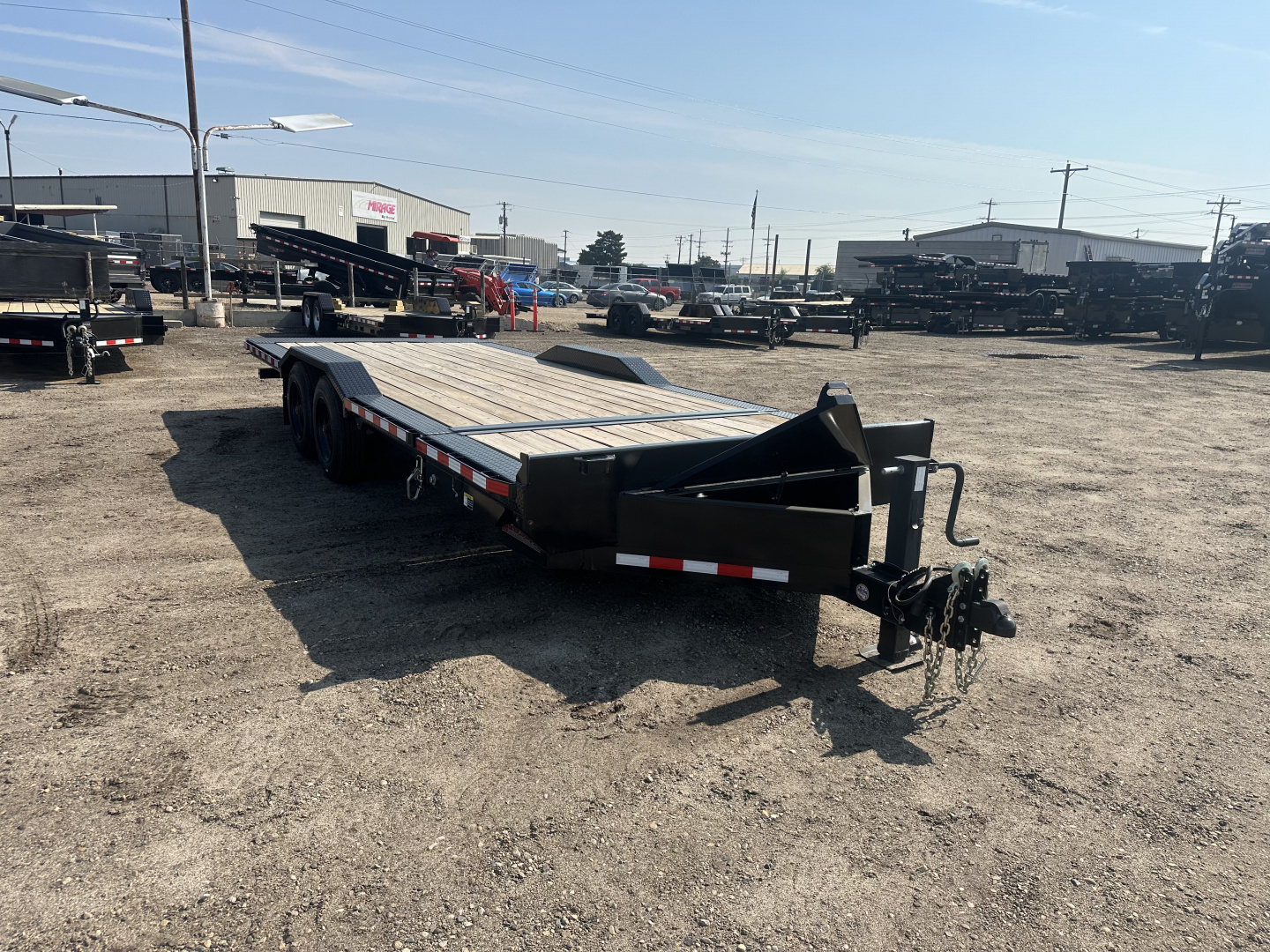New 2025 Midsota 22' 17.6K Tilt bed Equipment Trailer