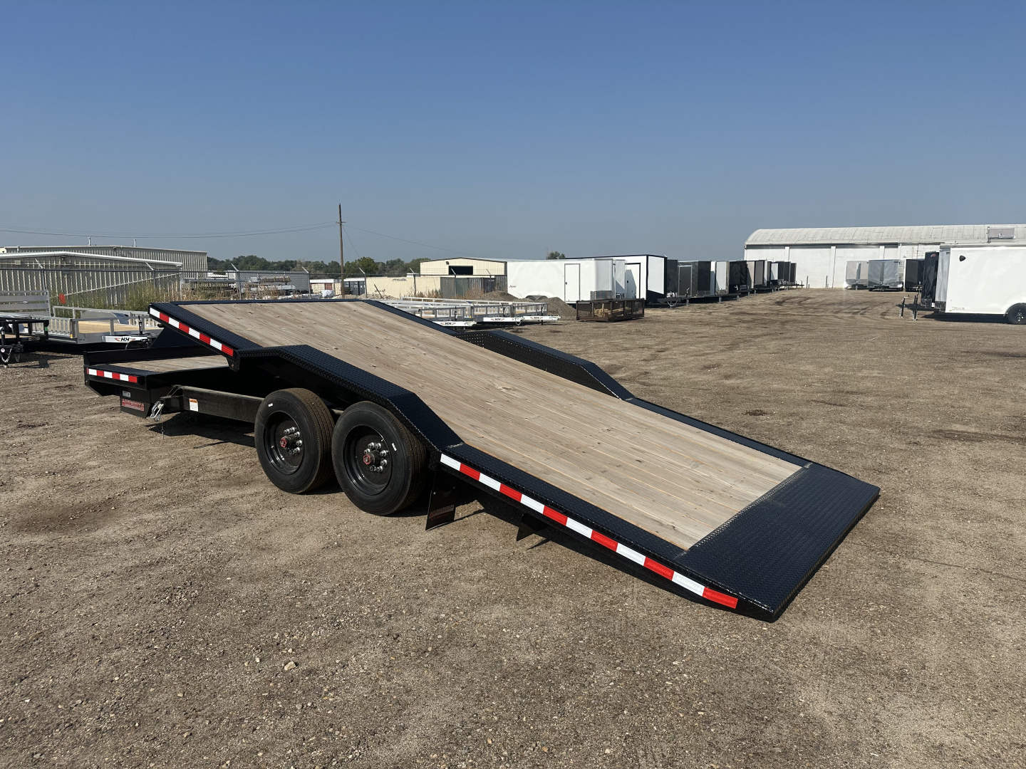 New 2025 Midsota 22' 17.6K Tilt bed Equipment Trailer