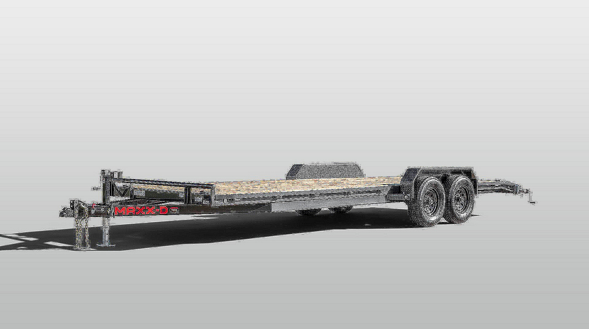 New 2026 MAXXD 83X24 10K C5X Car Hauler / Racing Trailer / Flatbed Trailer / 5200# Axles / Powder Coated / Dovetail / LEDs / 5ft Stow Away C-Channel Ramps
