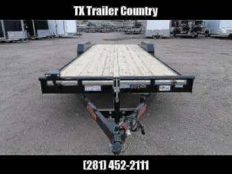 New 2026 MAXXD 83X24 10K C5X Car Hauler / Racing Trailer / Flatbed Trailer / 5200# Axles / Powder Coated / Dovetail / LEDs / 5ft Stow Away C-Channel Ramps