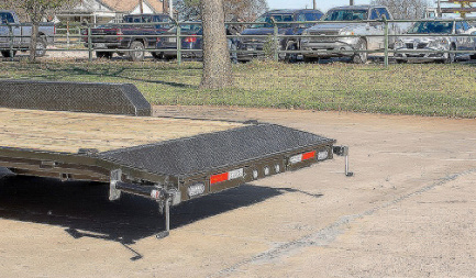 New 2026 MAXXD 83X24 10K C5X Car Hauler / Racing Trailer / Flatbed Trailer / 5200# Axles / Powder Coated / Dovetail / LEDs / 5ft Stow Away C-Channel Ramps