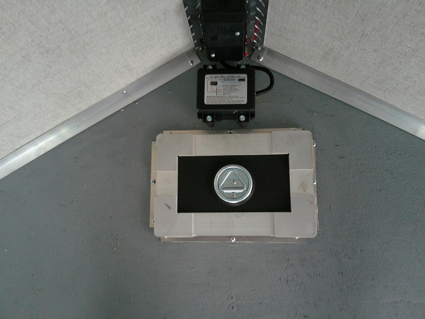 Used 2025 ALCOM 7x16 Aluminum 7K Cargo / Enclosed Trailer